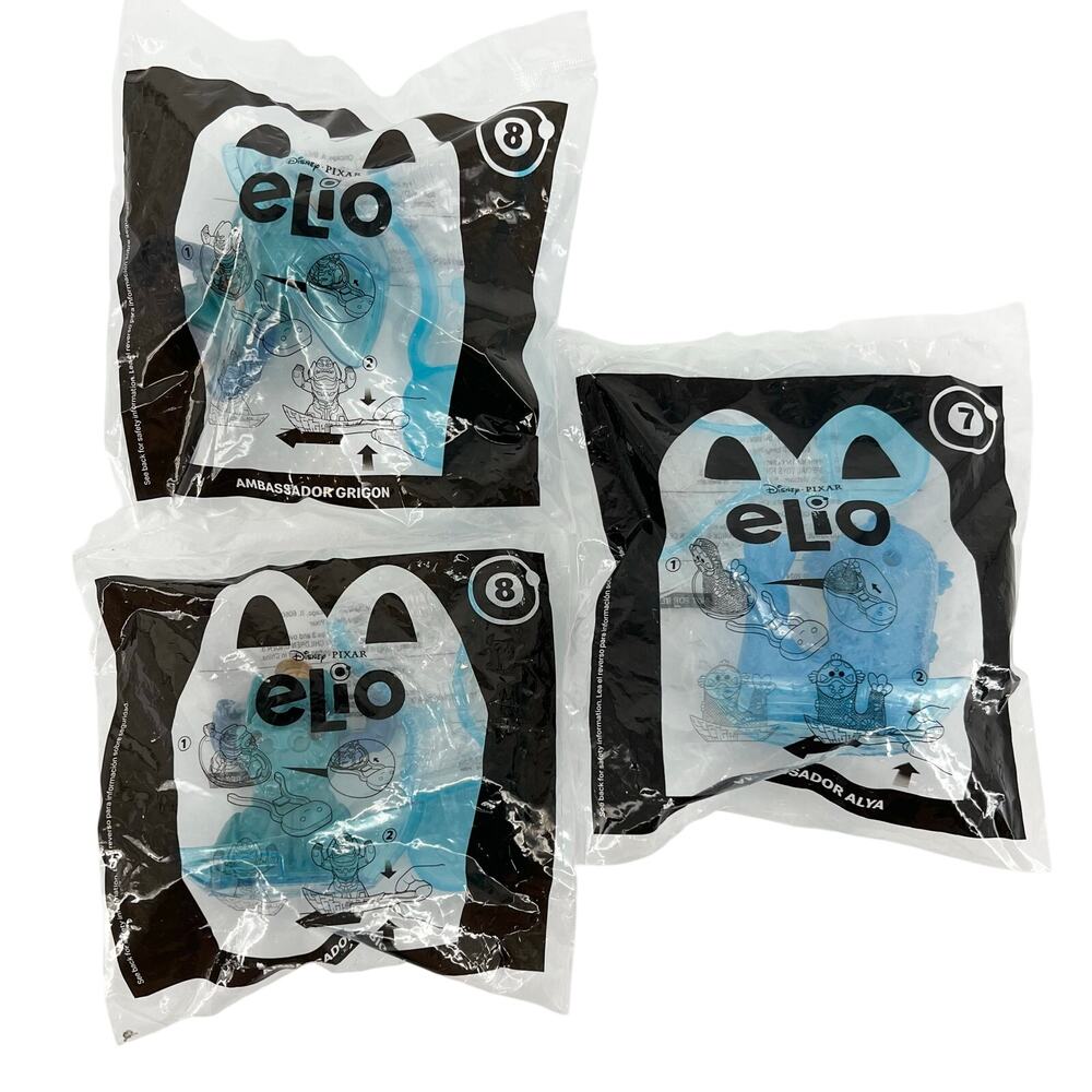 Elio Disney Pixar McDonalds Happy Meal Toys